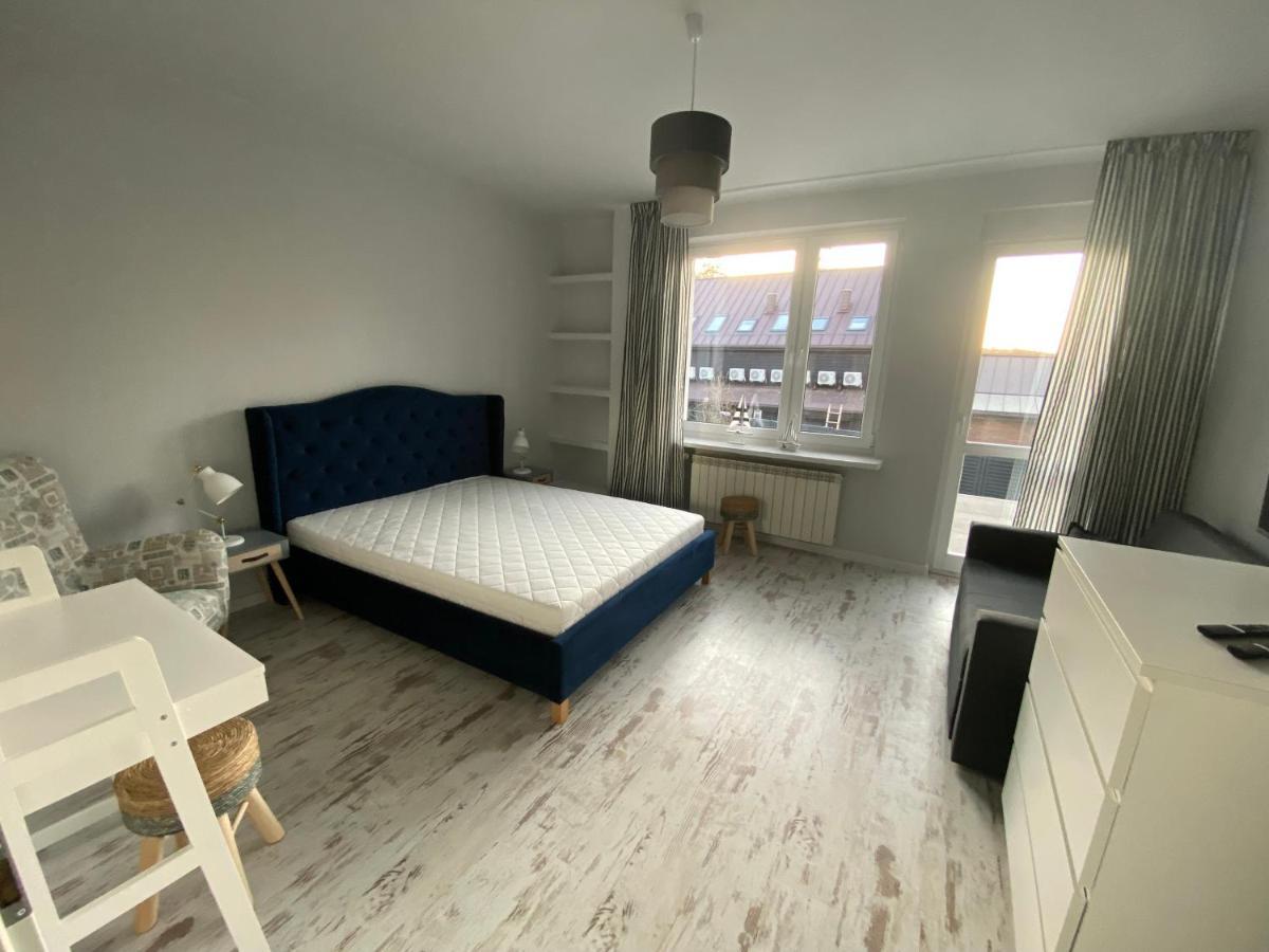 אוגוסטוב Apartament Nad Jeziorem Bialym מראה חיצוני תמונה