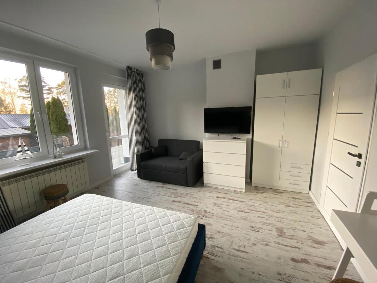 אוגוסטוב Apartament Nad Jeziorem Bialym מראה חיצוני תמונה