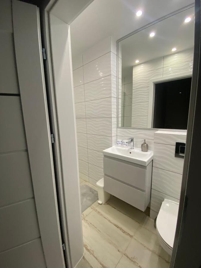 אוגוסטוב Apartament Nad Jeziorem Bialym מראה חיצוני תמונה
