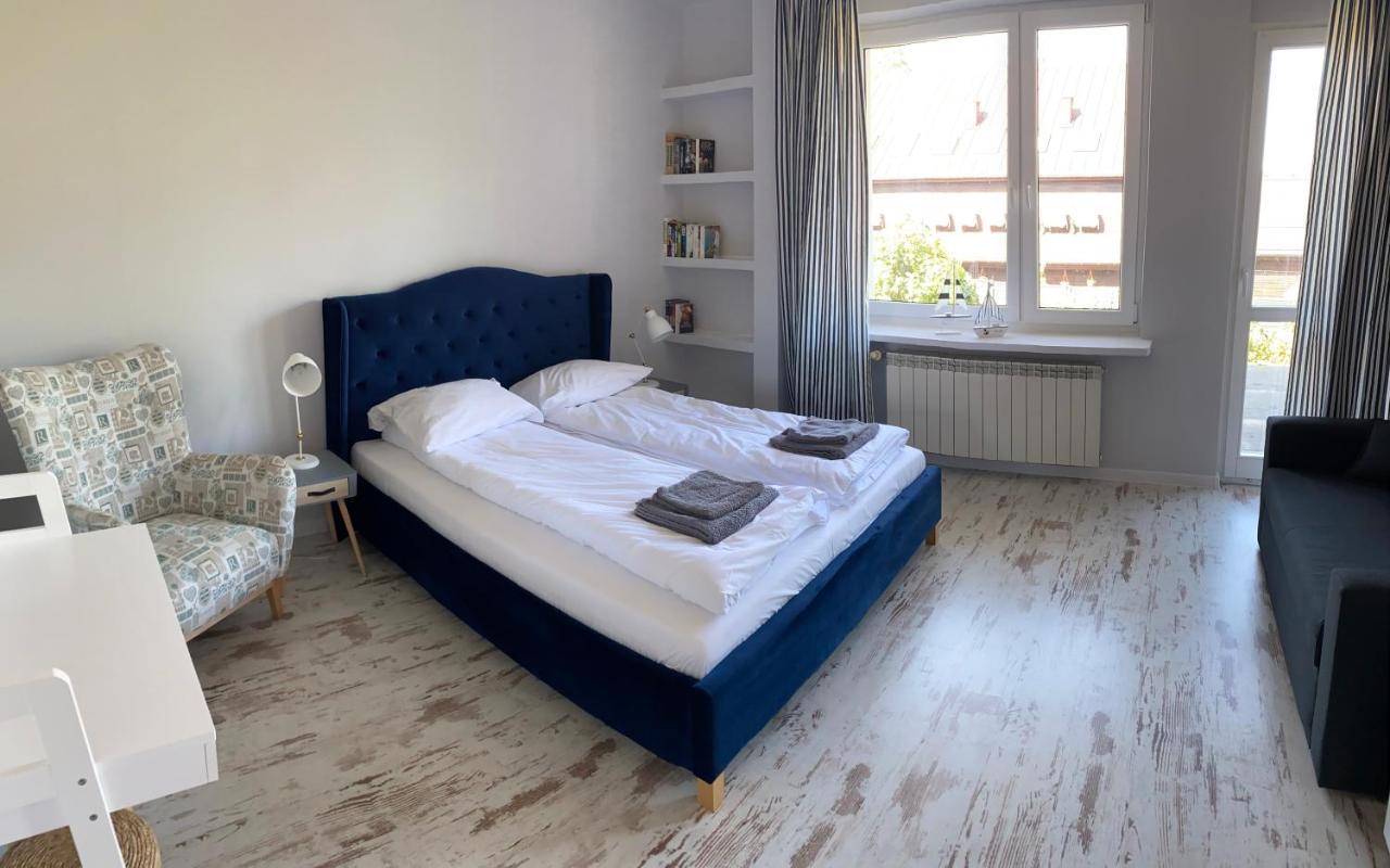 אוגוסטוב Apartament Nad Jeziorem Bialym מראה חיצוני תמונה